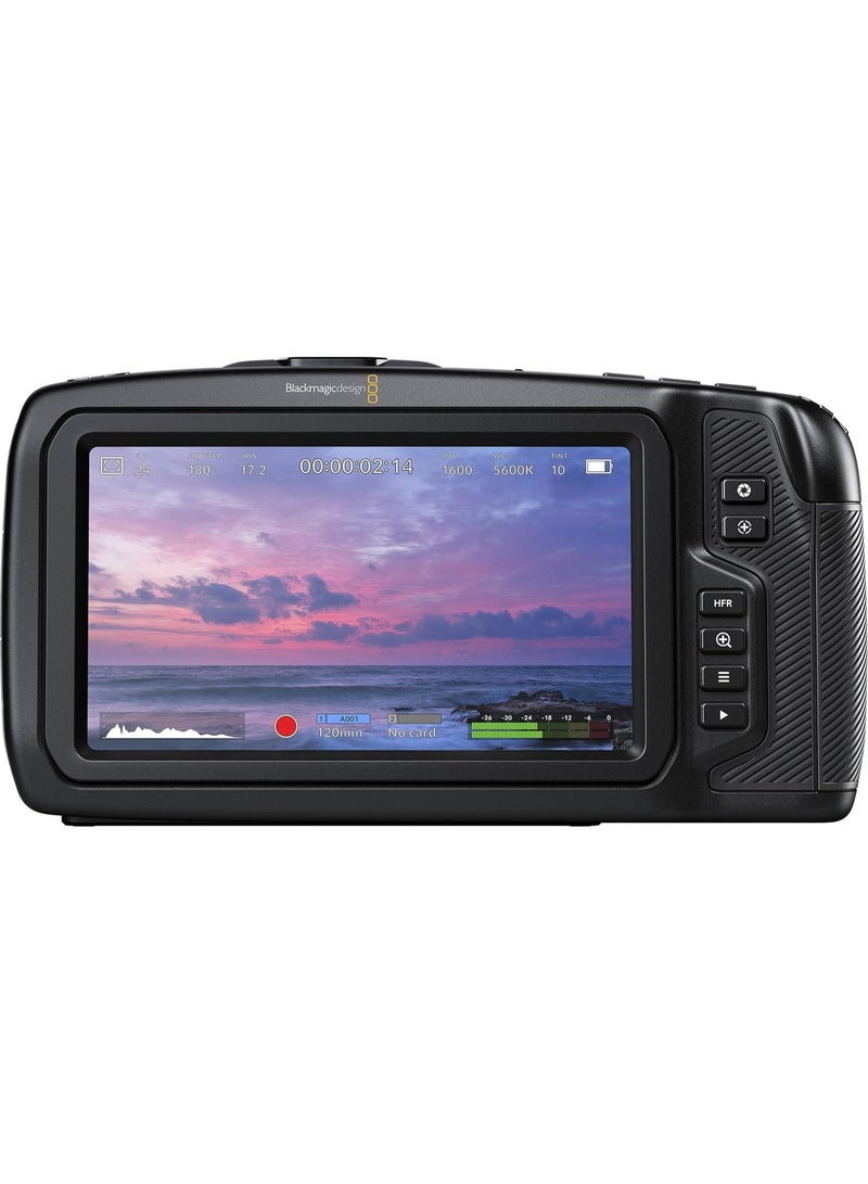 Blackmagic Design Pocket Cinema Camera 4K Digital Cinema Camera with Micro Four Thirds Mount Professional Video Recording - Image 4